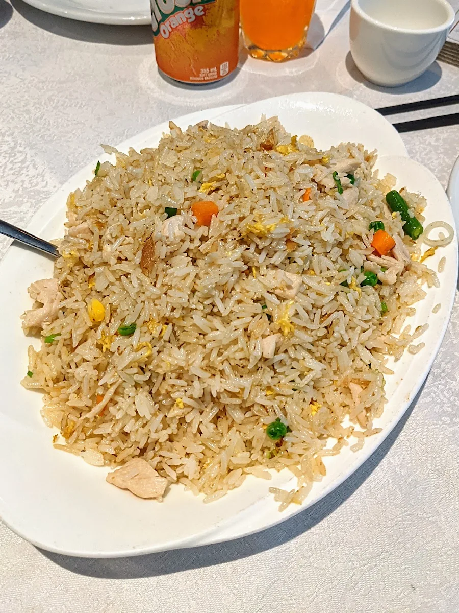 Beef Fried Rice 牛肉炒飯) (Riz Frit Aux Boeu)