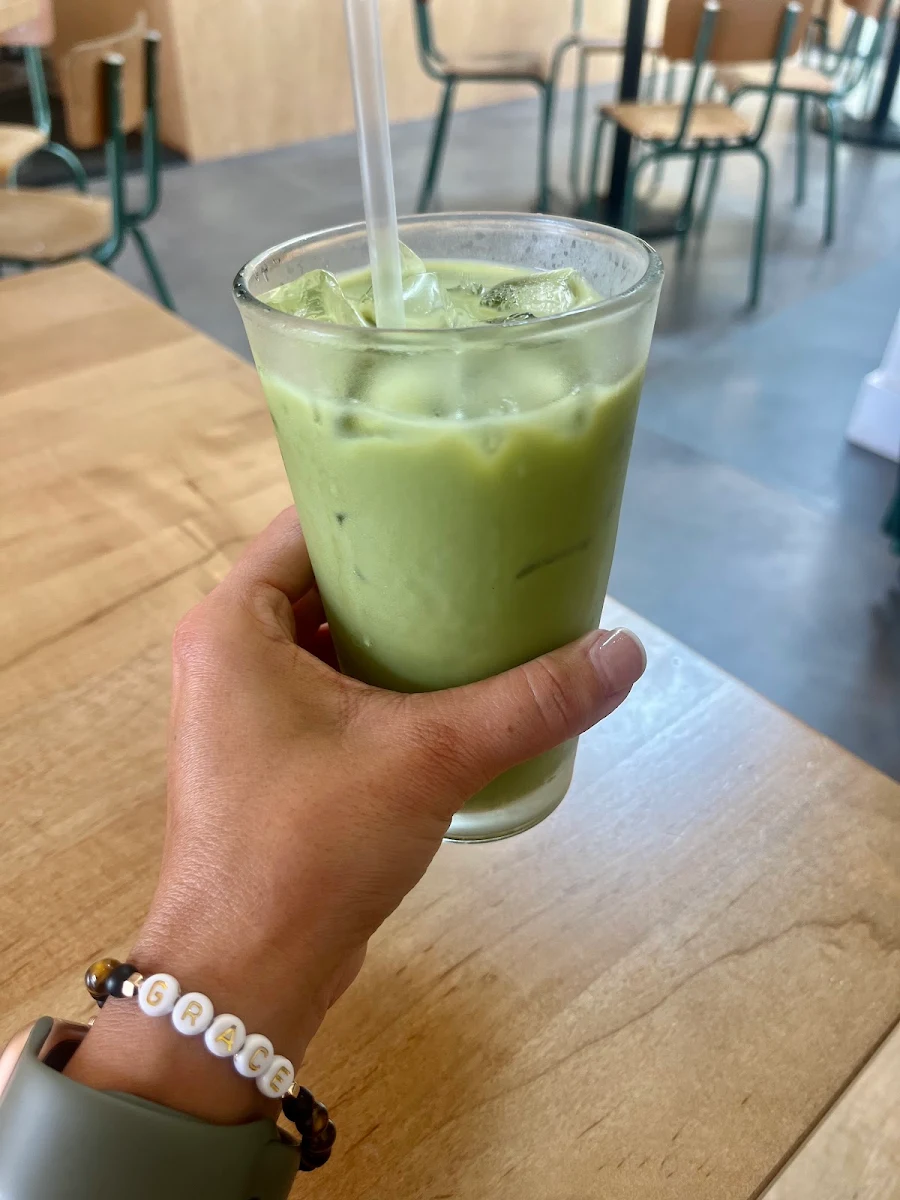 Vanilla Iced Matcha Latte