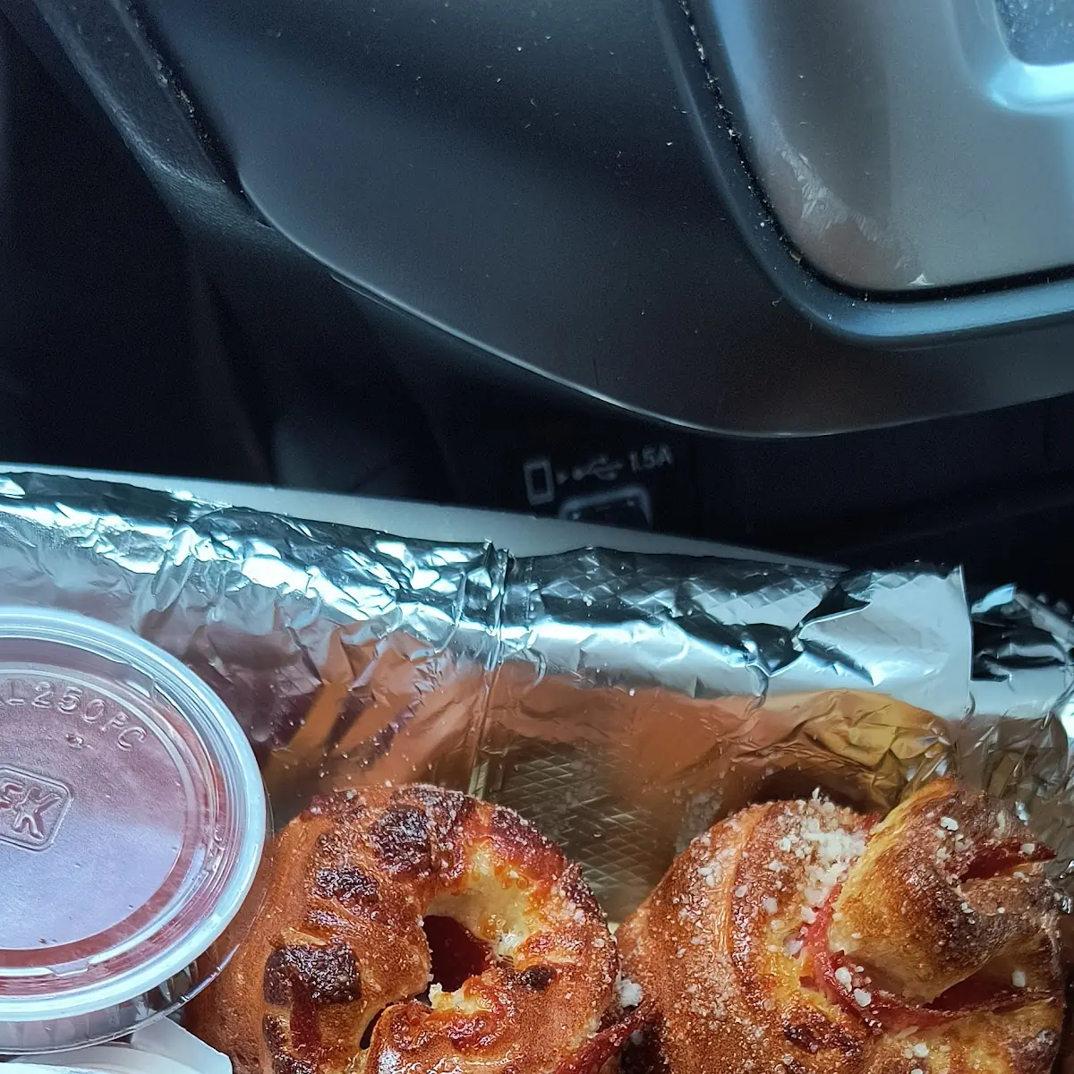 Pepperoni Pinwheel with Marinara Sauce