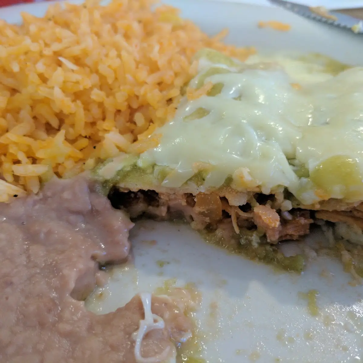 Enchiladas Verdes
