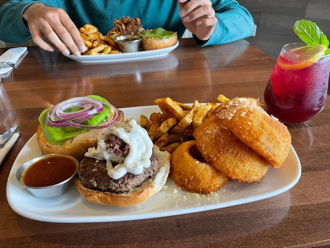 Mediterranean Lamb Burger