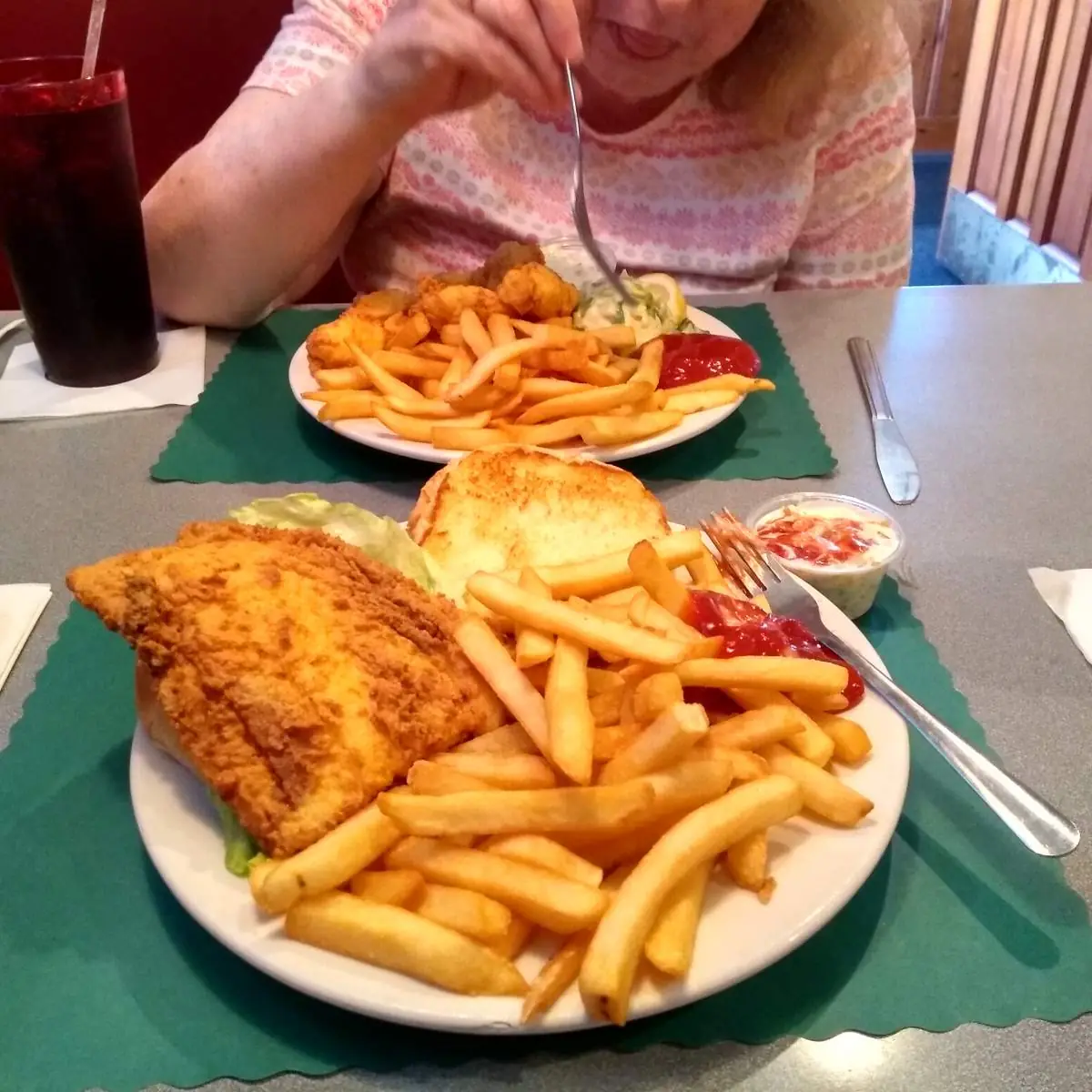 Fish Sandwich & Fish and Chips