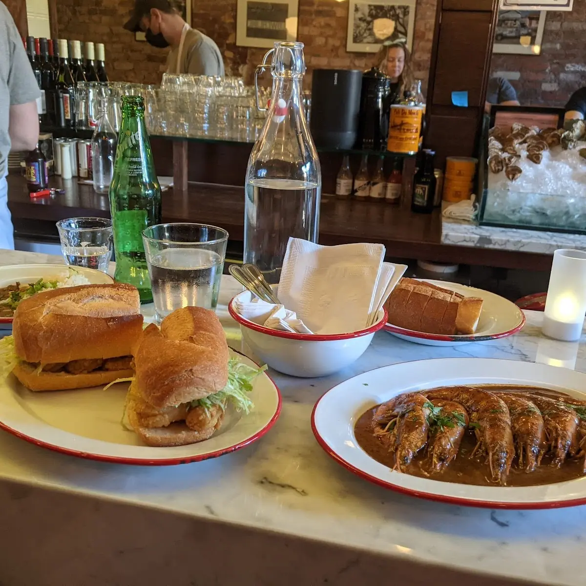 Shrimp PO' Boy