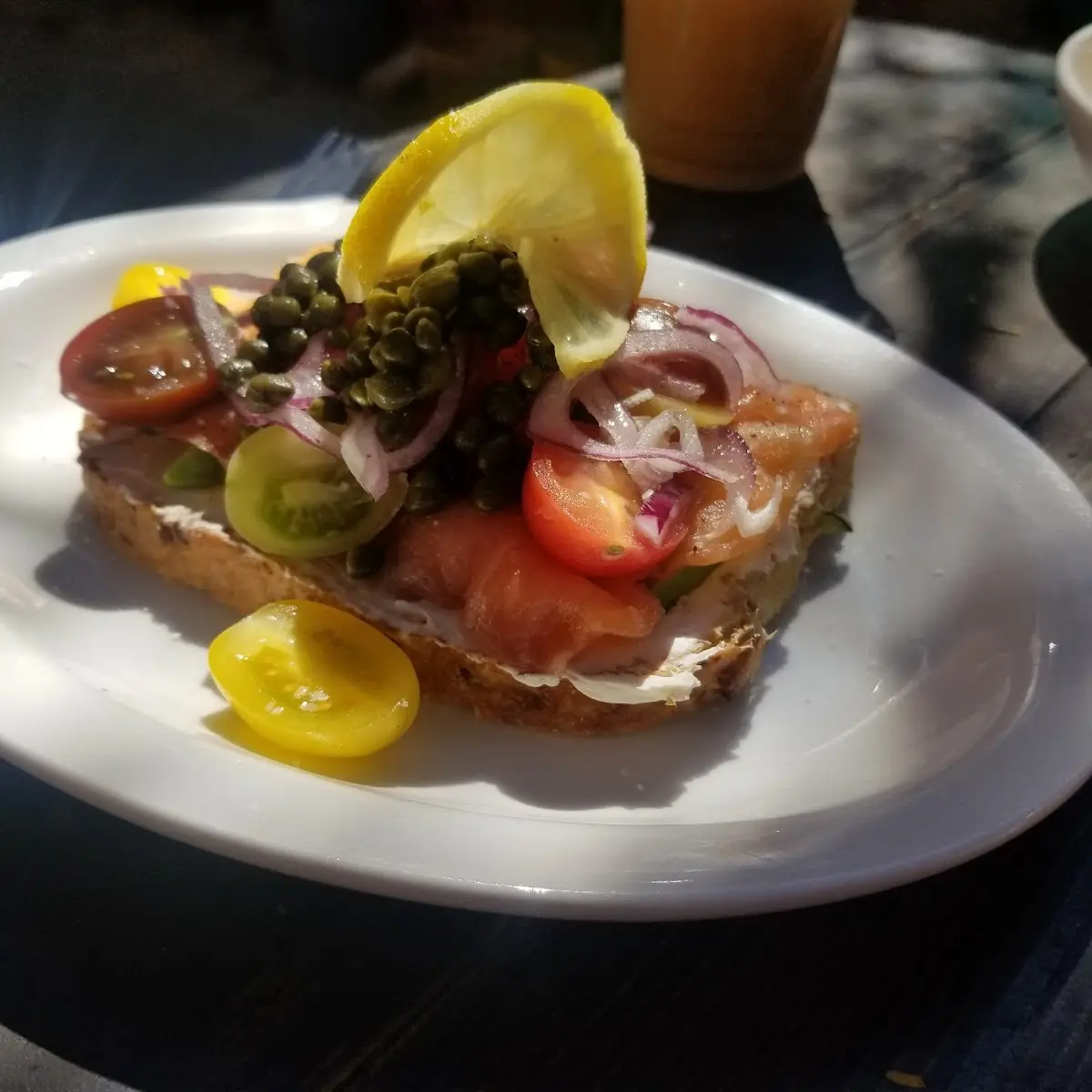 Smoked Salmon Avocado Toast