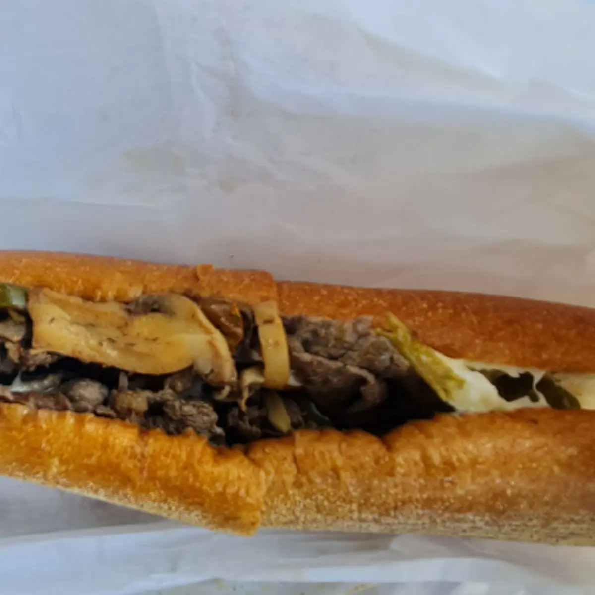 Cheesesteak with or Without Grilled Onions