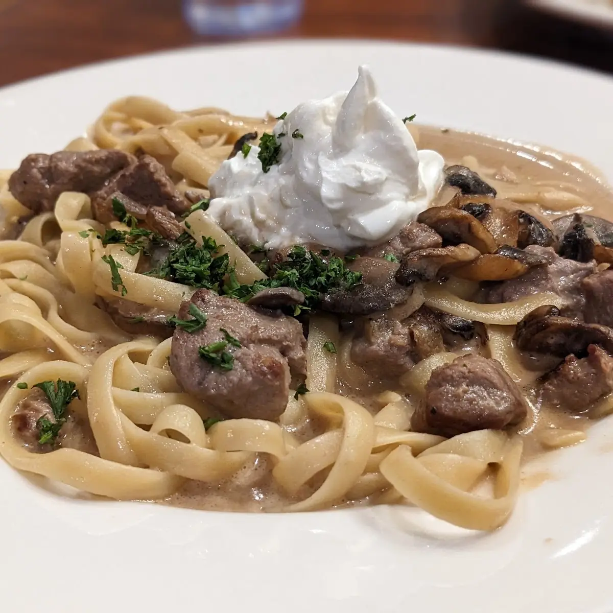 Home-Style Beef Stroganoff
