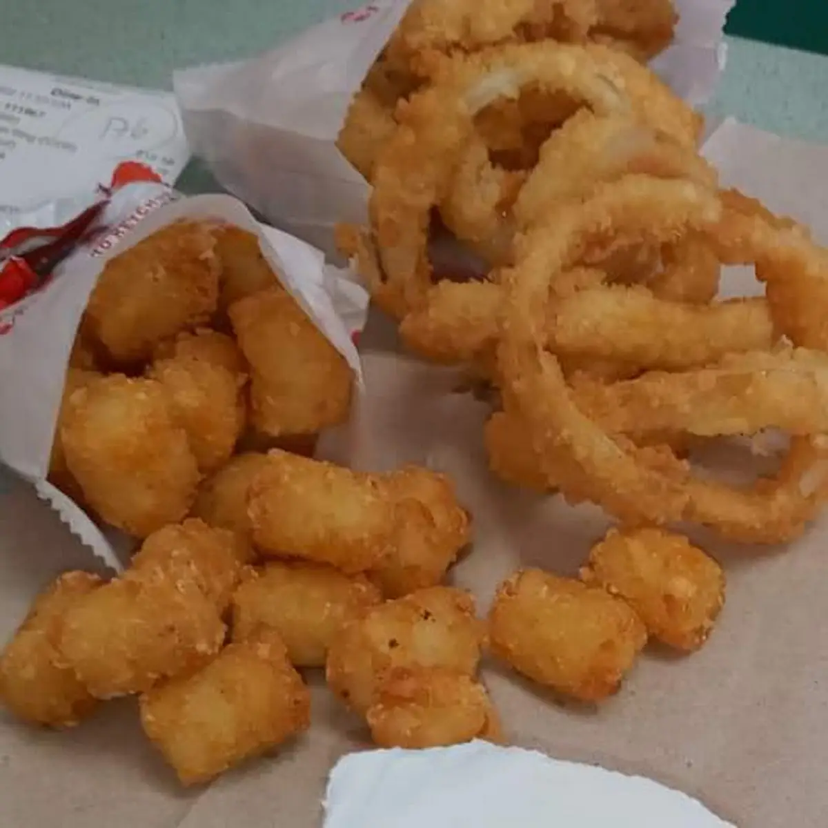 Tater Tots and Onion Rings