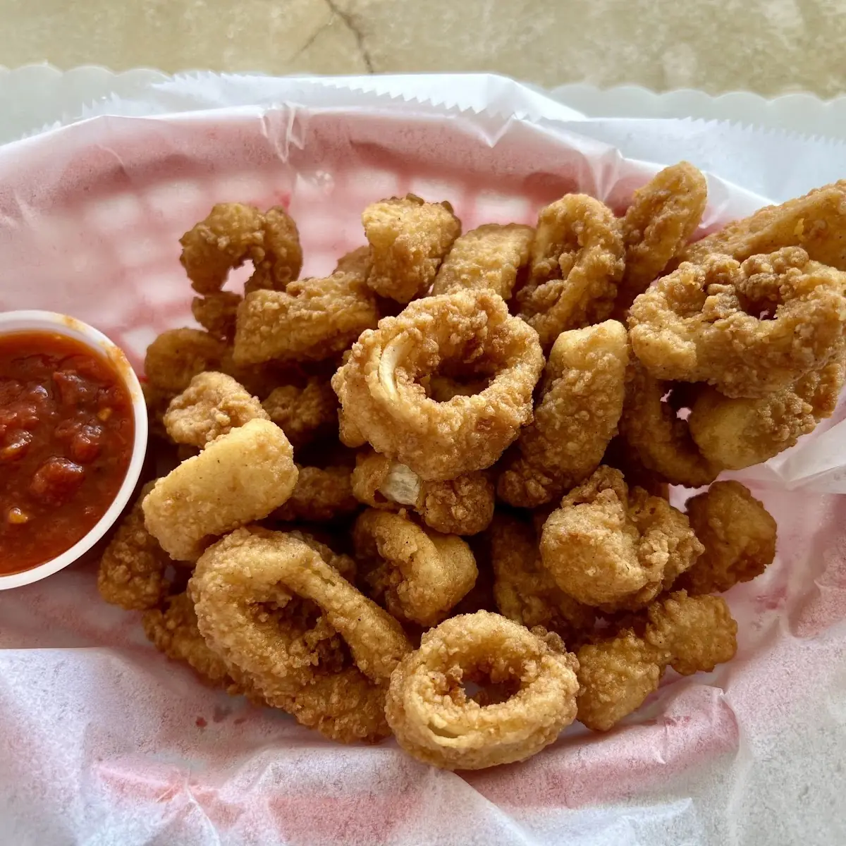 Calamari Lunch Special