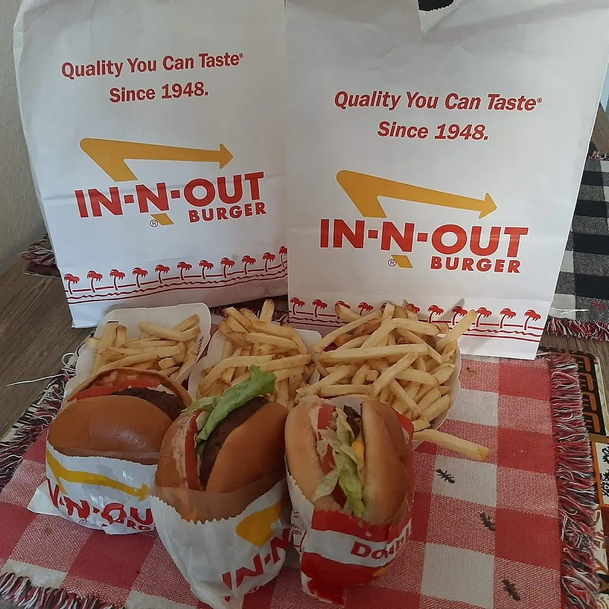 Chese Burger & French Fries