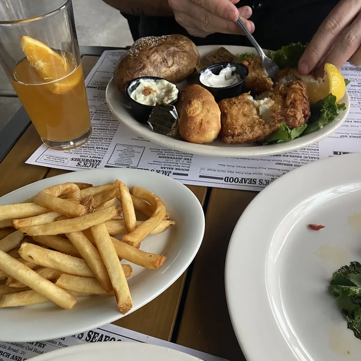 Cod Dinner