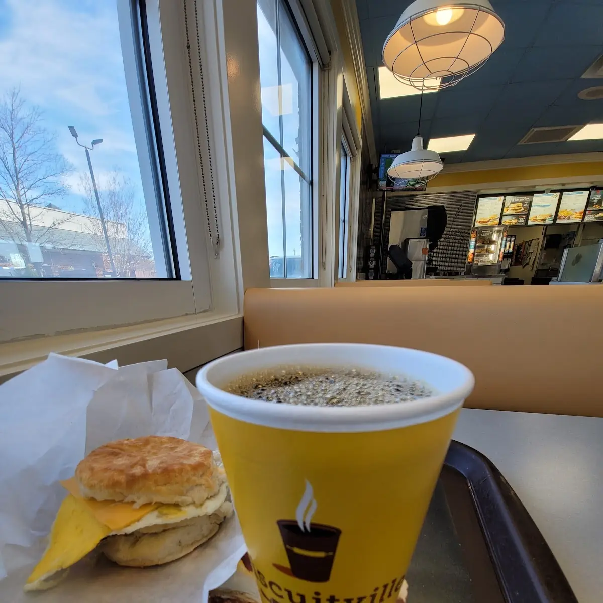 Bacon Egg and Cheese Biscuit