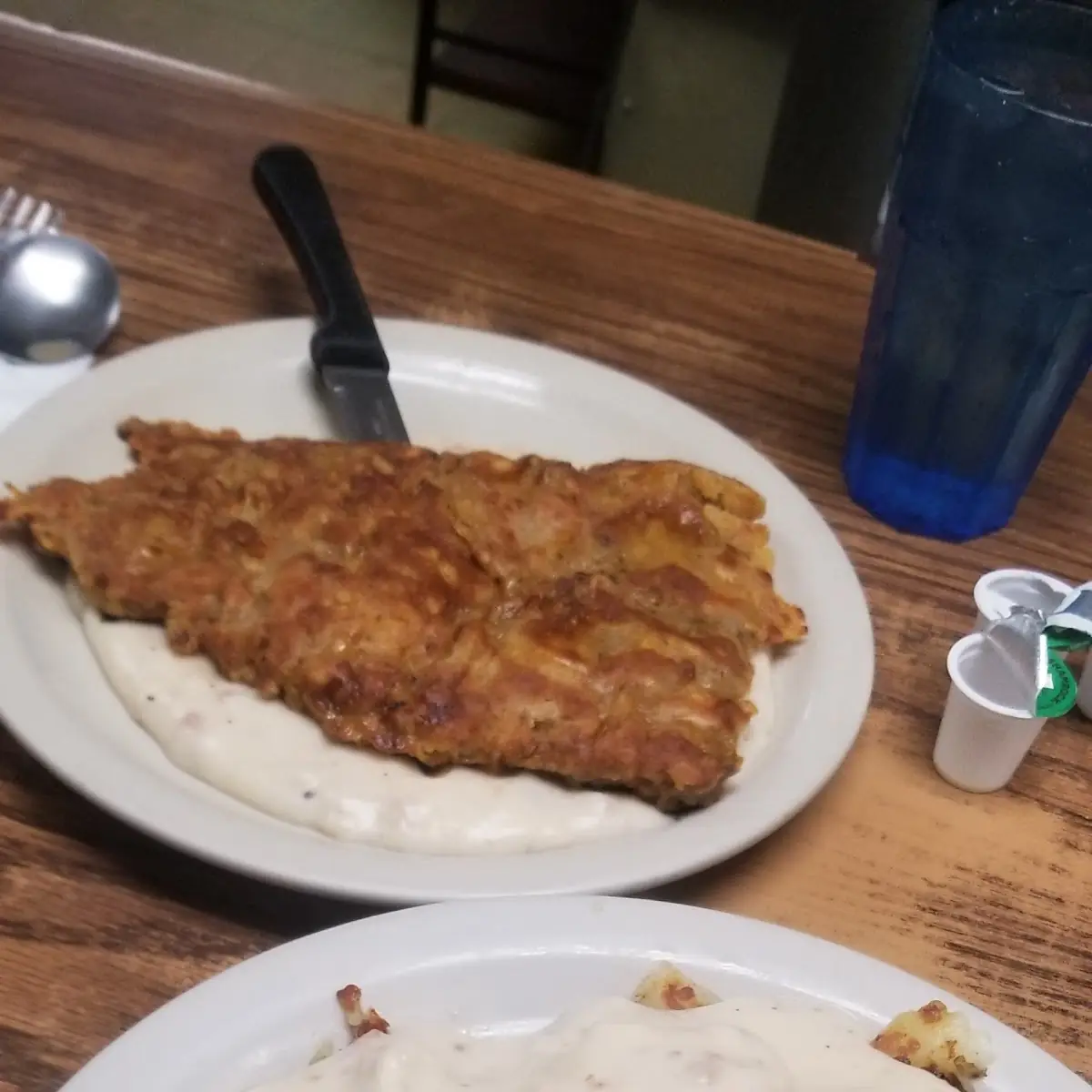 Country Fried Steak & Eggs with Biscuits & Gravy