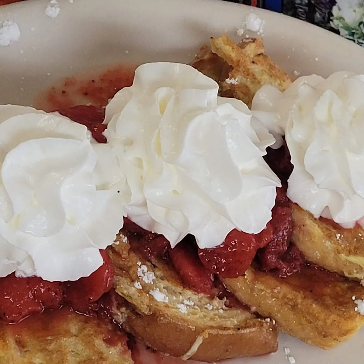 Strawberry French Toast Combo