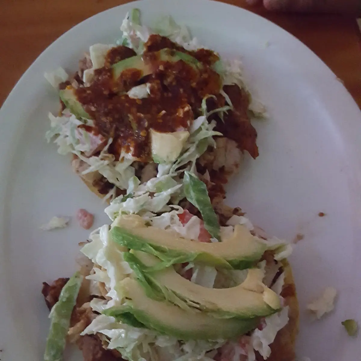 Tostadas De Asada Taco