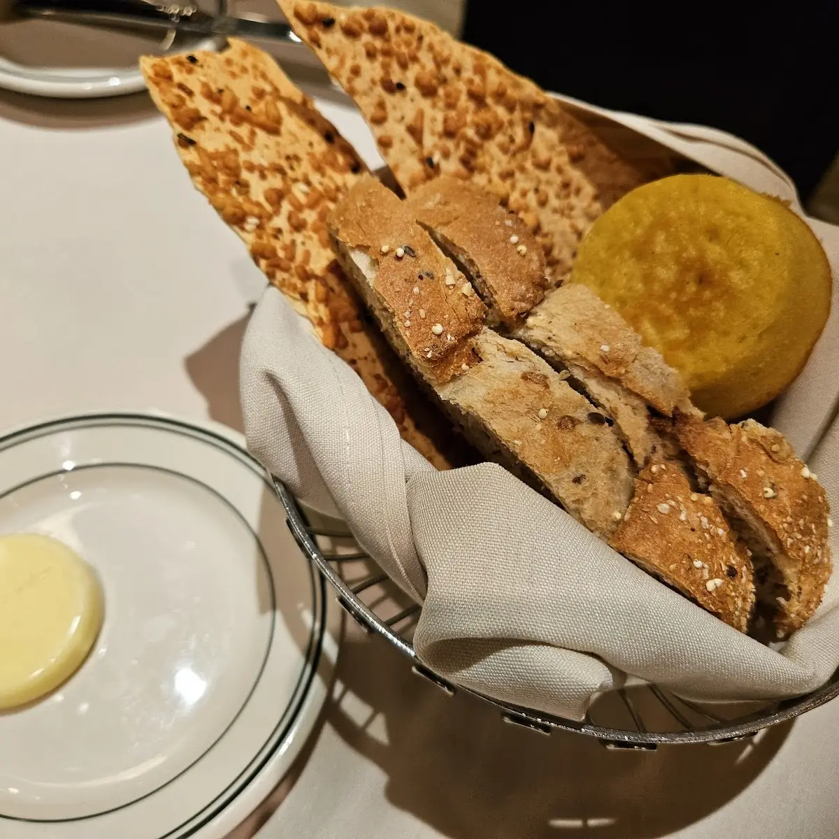 Fresh Complimentary Bread Basket