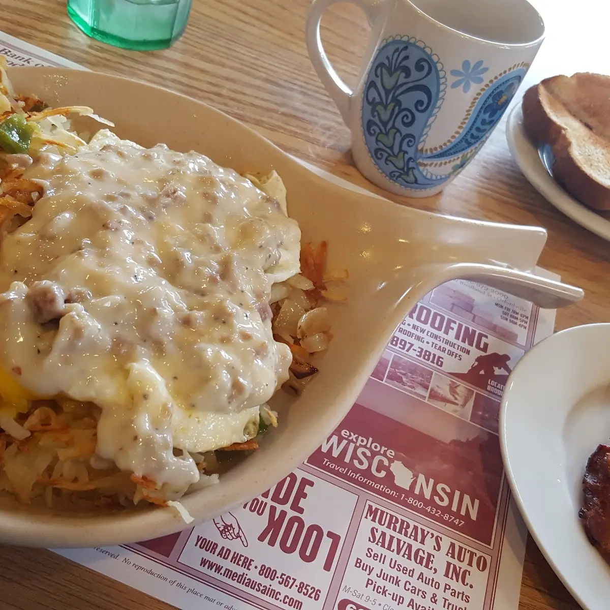 Chicken Fried Steak and Eggs