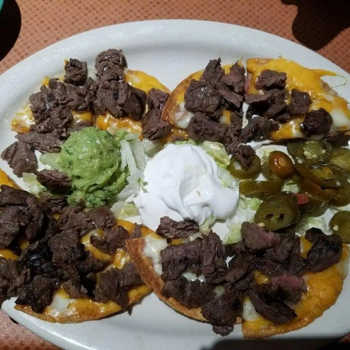 Beef Fajita Nachos