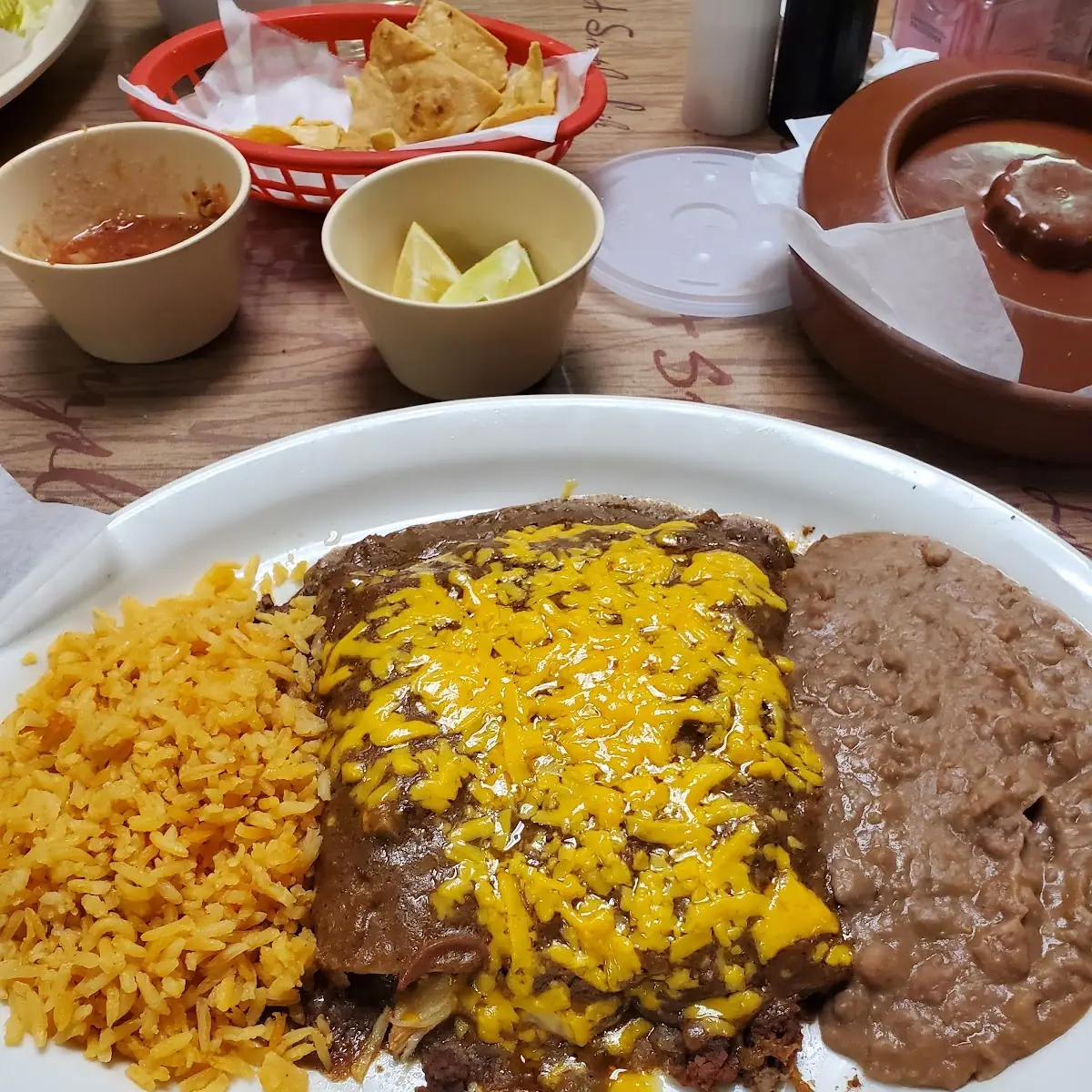 Enchilada Plate
