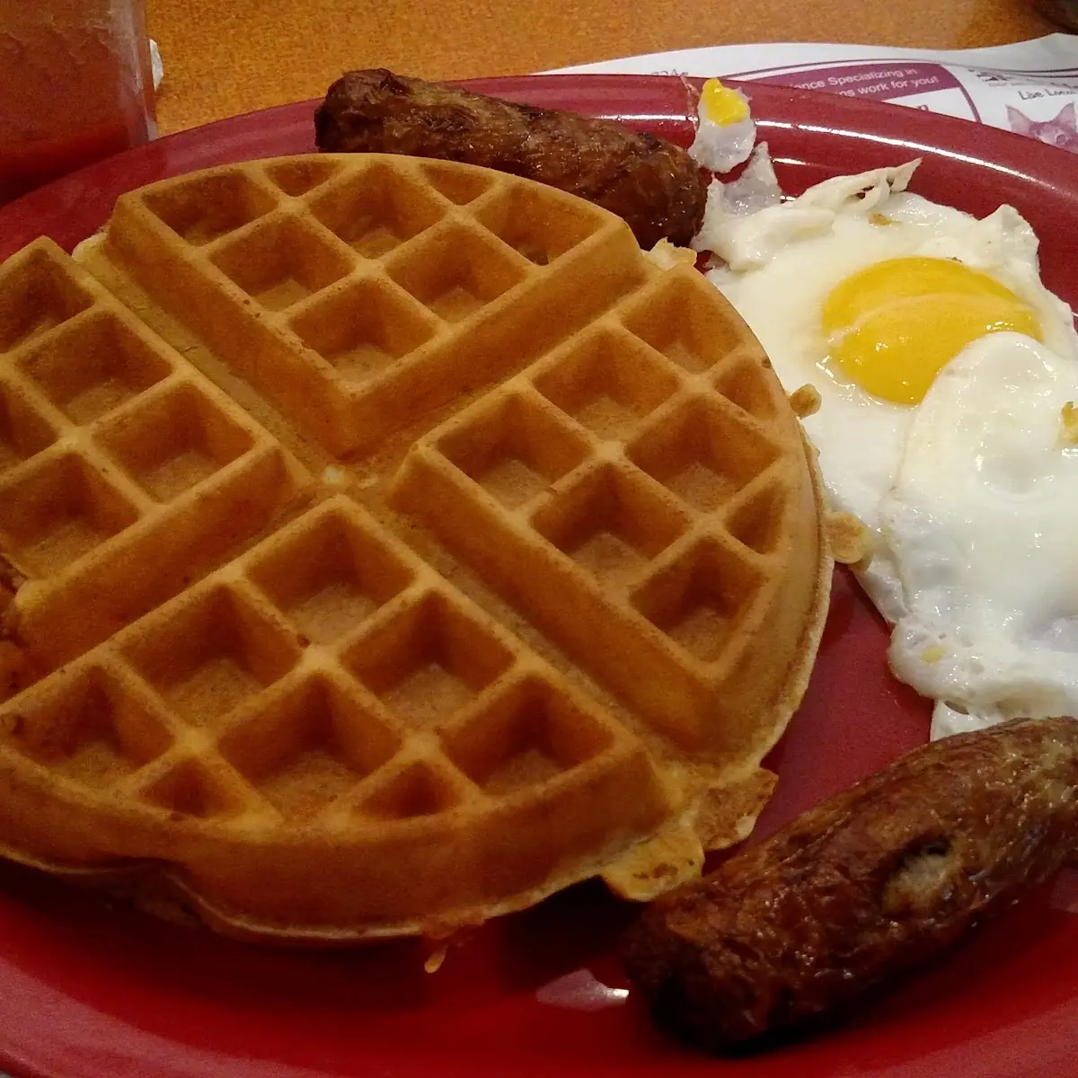 Chocolate Chip Belgian Waffle