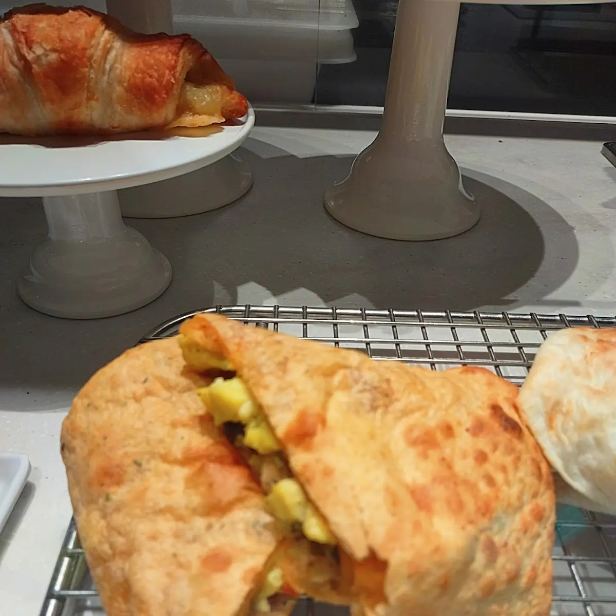 Spinach Feta & Egg White Wrap