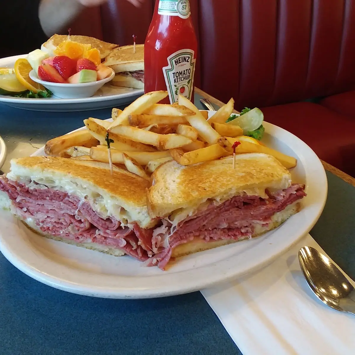 Grilled Corned Beef Melt