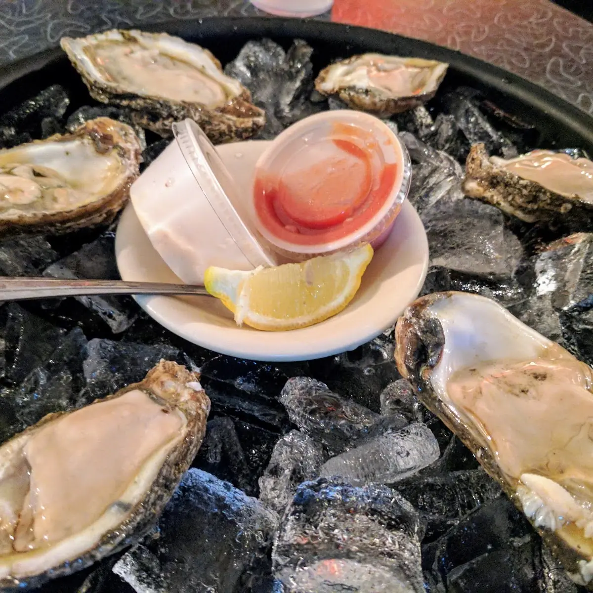 Raw Oysters on the Half Shell