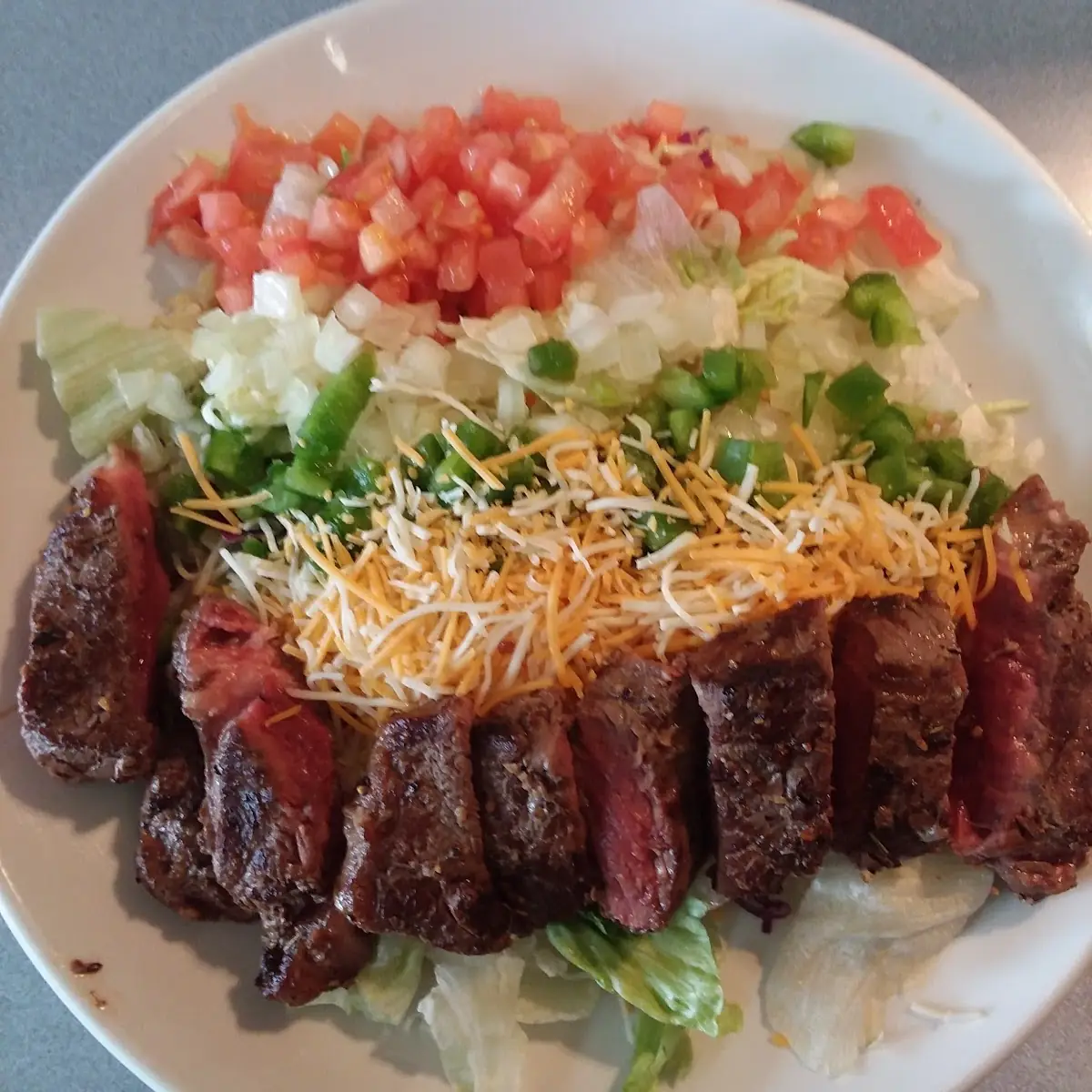 New York Strip Salad