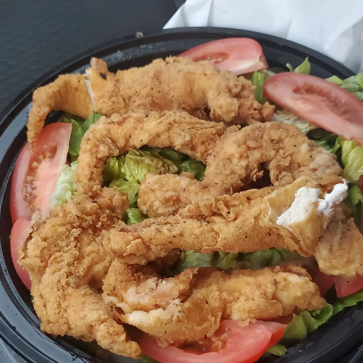 Crispy Chicken Salad