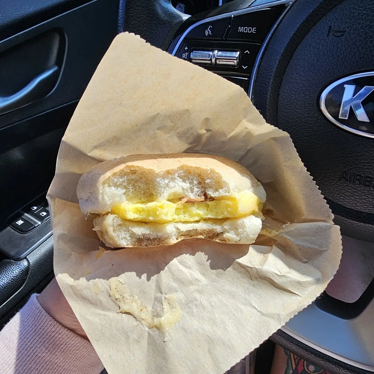 Bacon Egg Gouda Sandwich