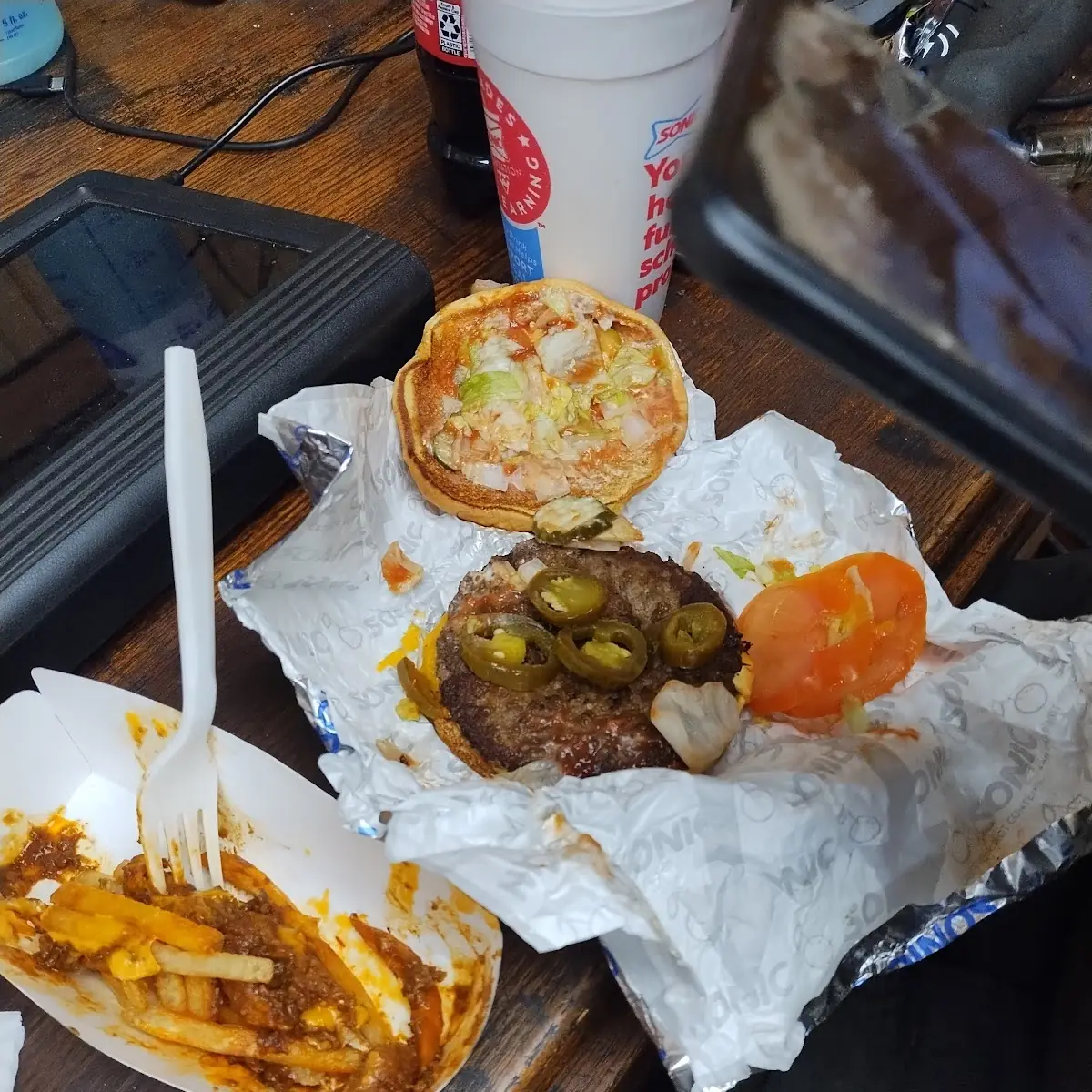 Sonic Cheeseburger