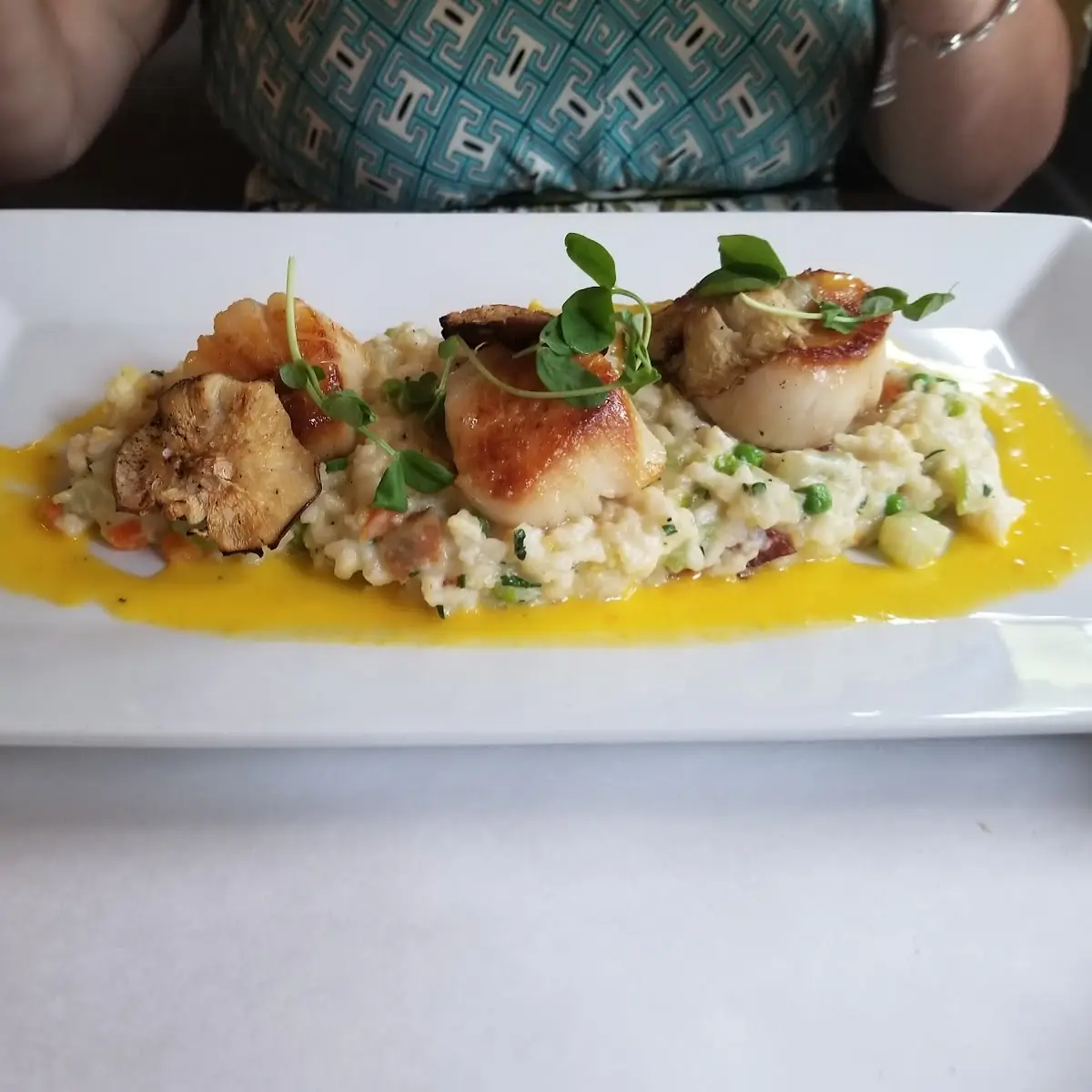 Pan Seared Scallops