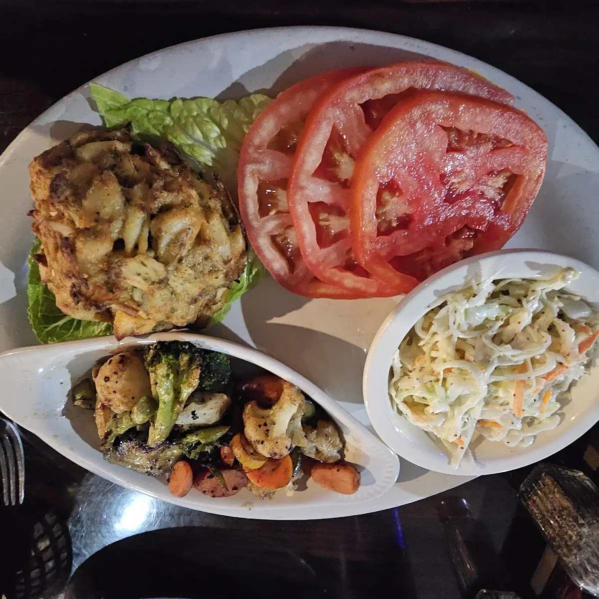 Crab Cake Platter