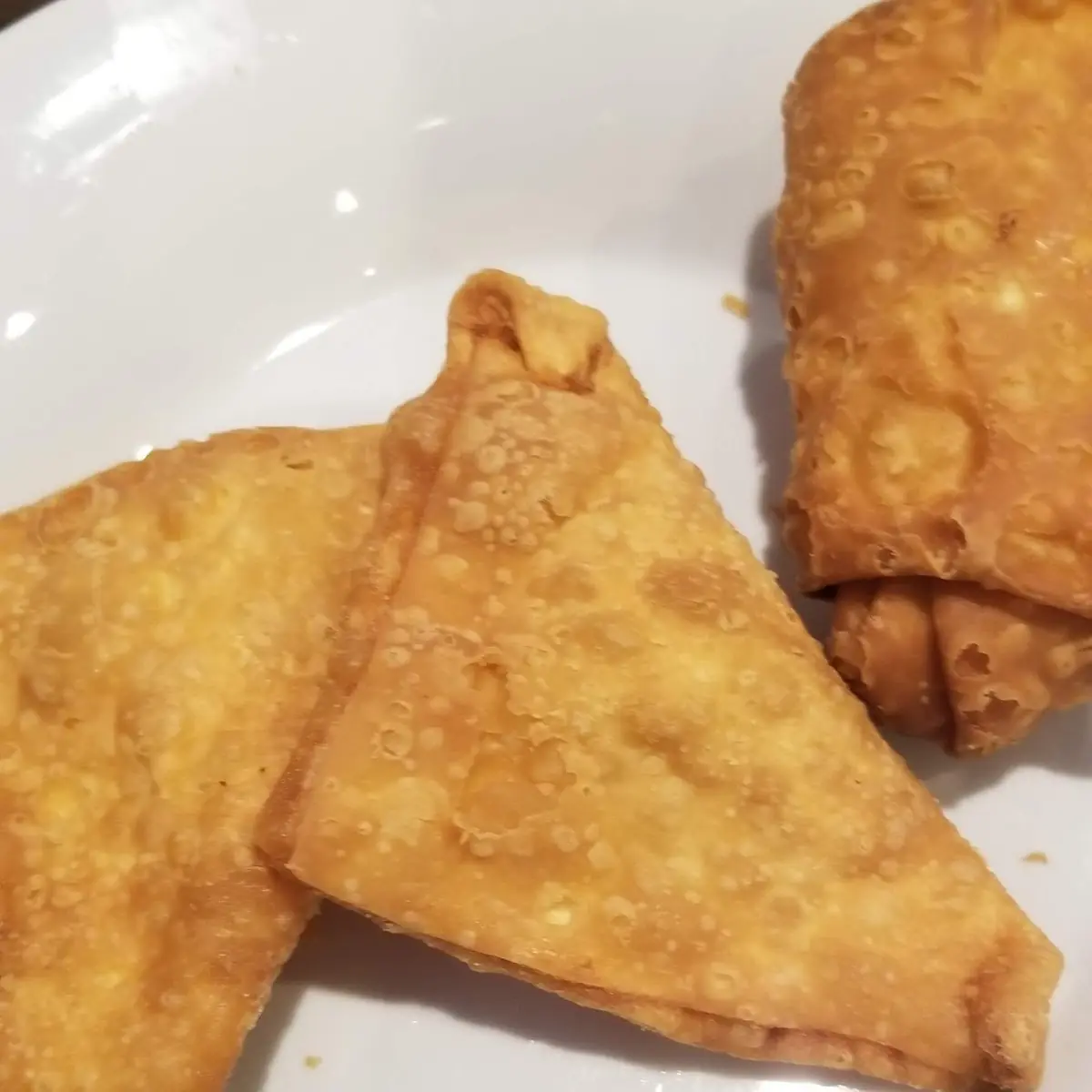 Crab Rangoon Egg Rolls