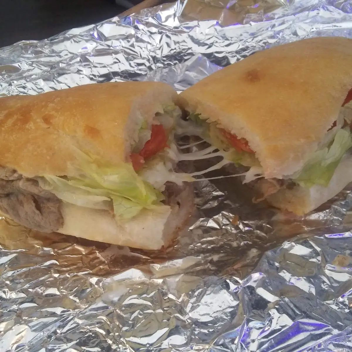 Cheese Steak in the Garden