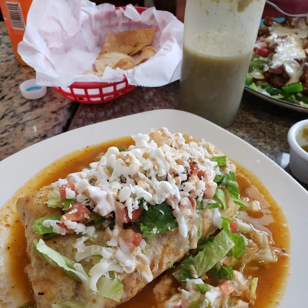 Chicken Burrito