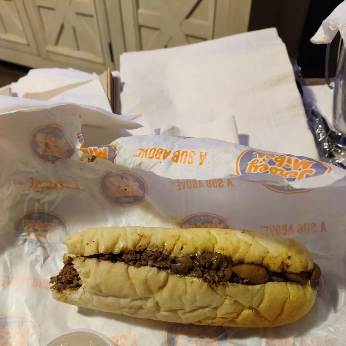Jersey Mike's Number 17 Philly Cheesesteak