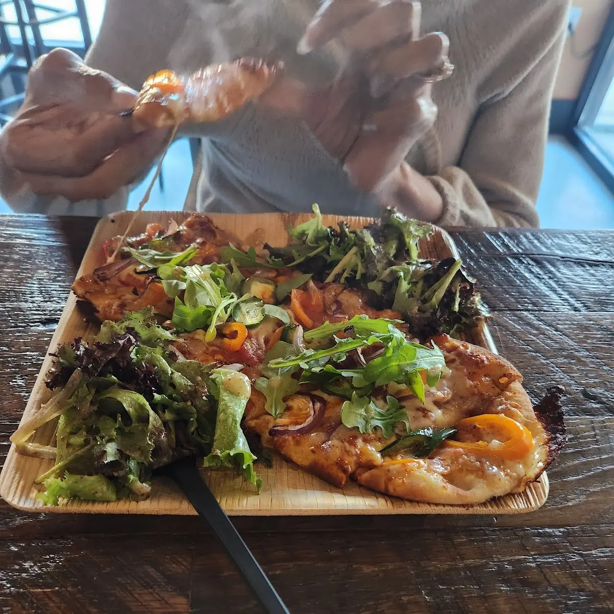 Veggie Flat Bread