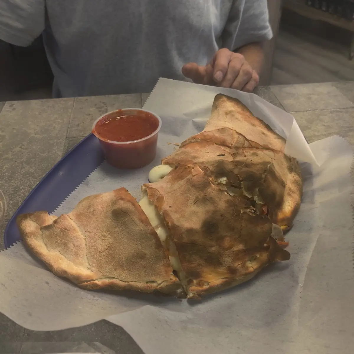 Meat Lovers Calzone