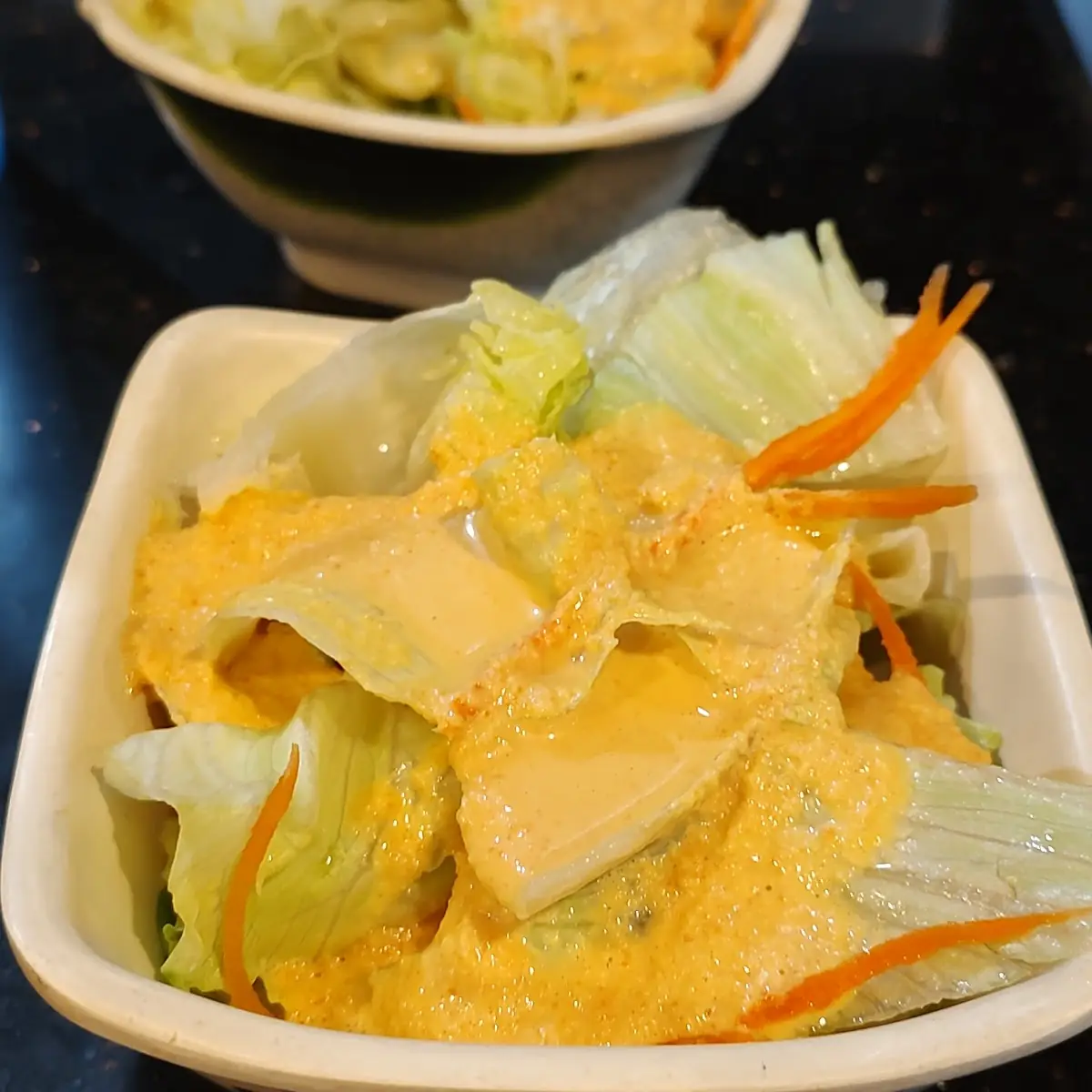 House Salad with Ginger Dressing
