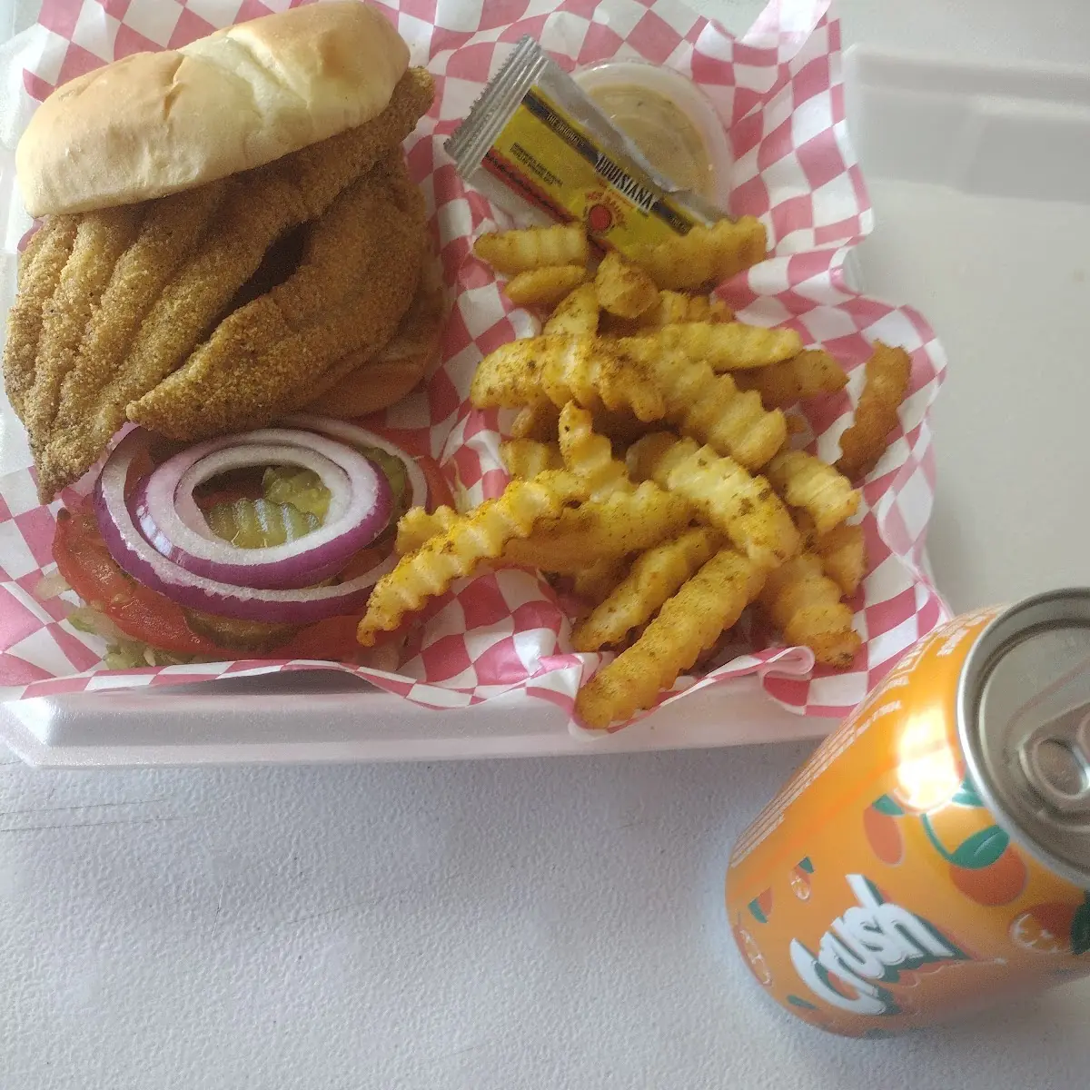 Catfish Sandwich Combo