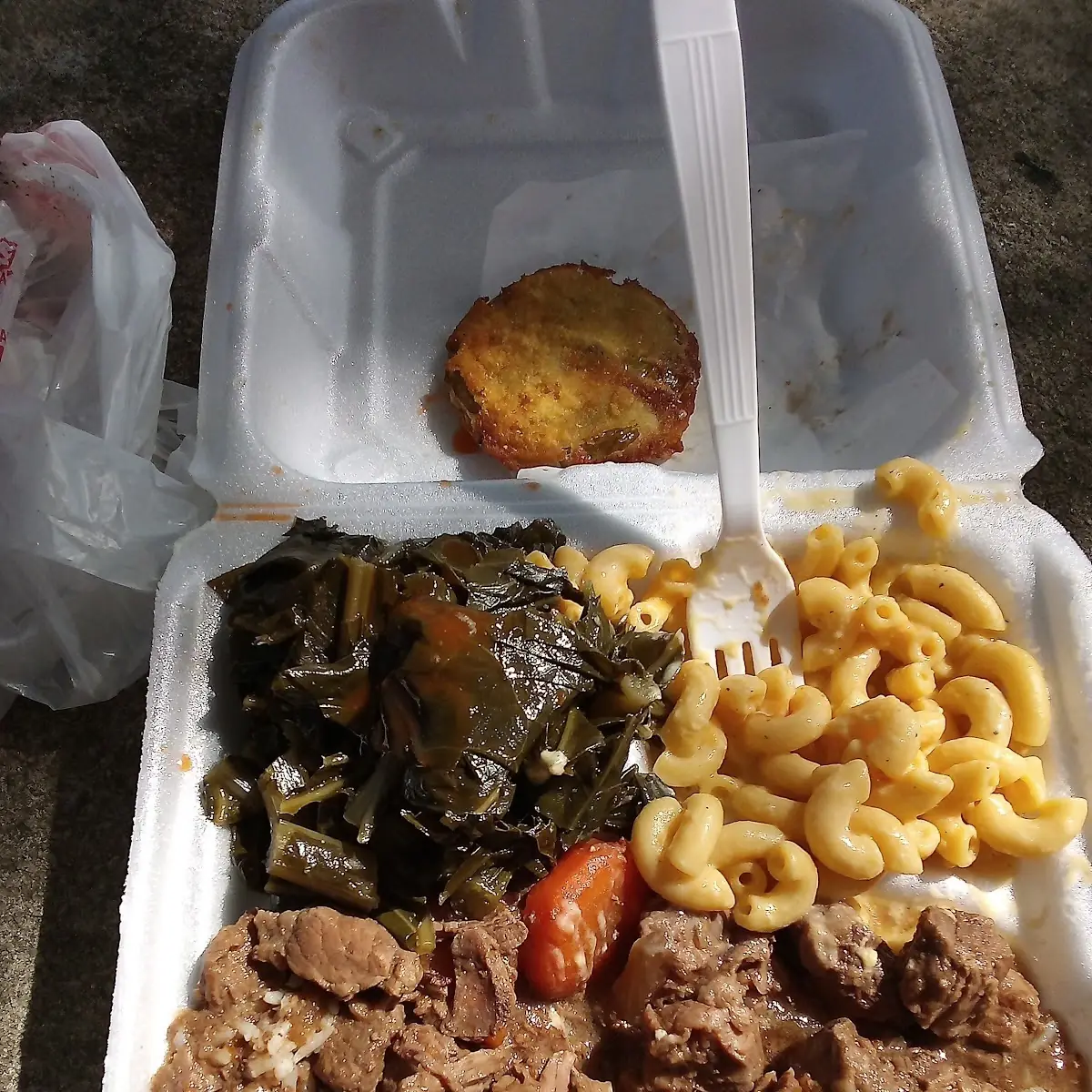 Green Beans and Cornbread