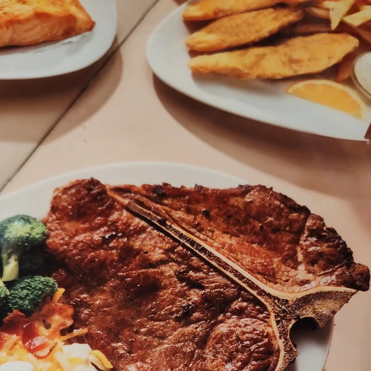 T-Bone Steak & Eggs