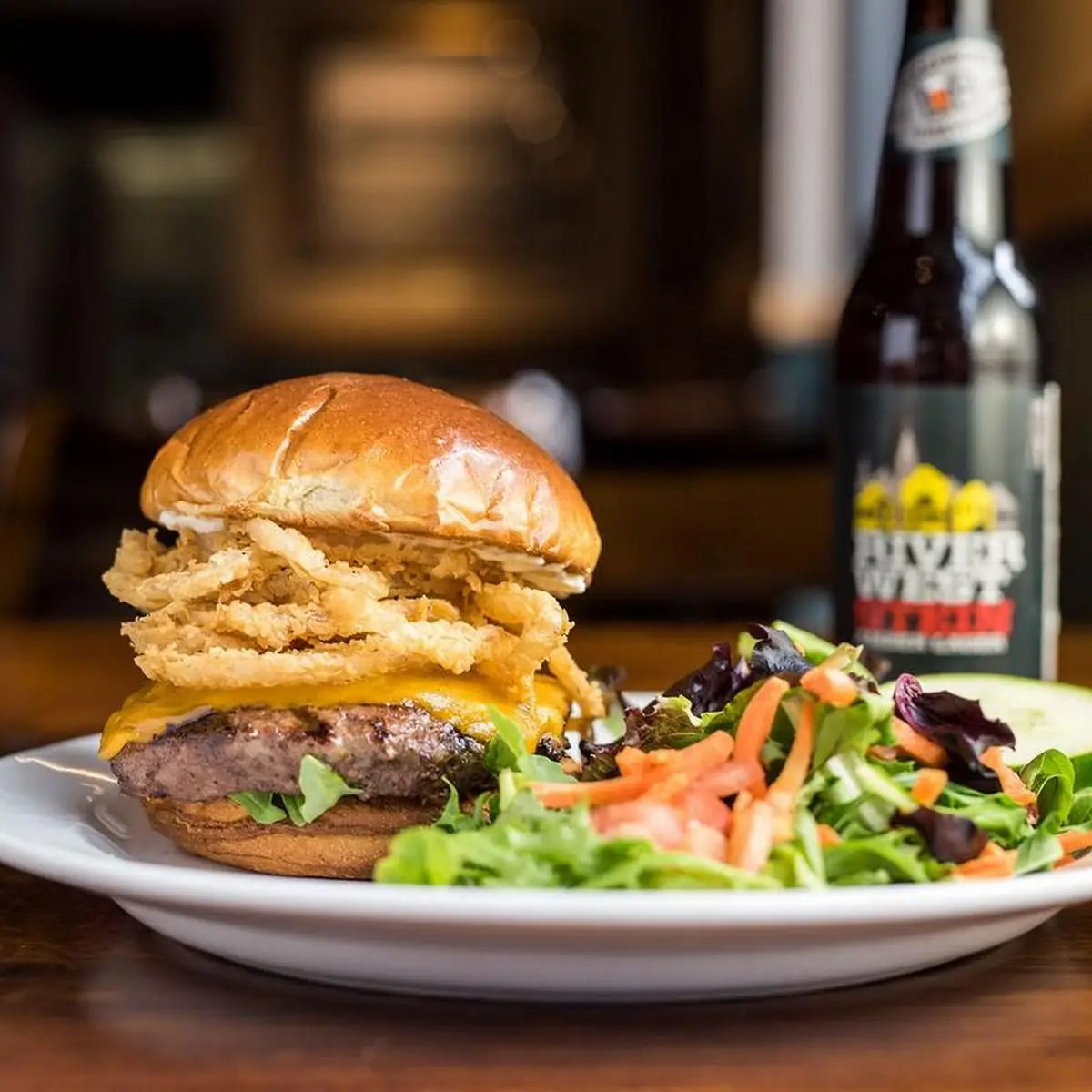 The Big Game Barbeque Burger
