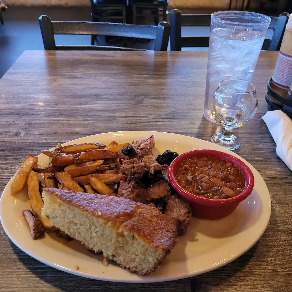Berntends Cornbread Baked Beans