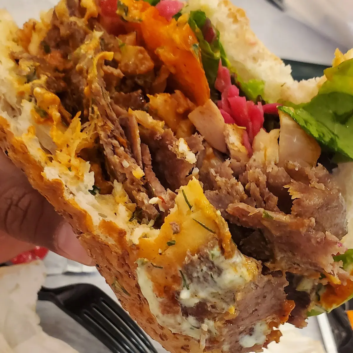 Mixed Kebab Sandwich