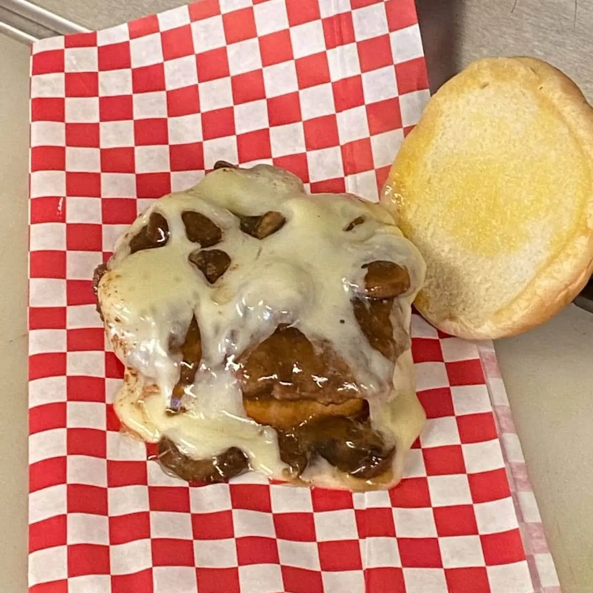 Big Al's Swiss Mushroom Burger