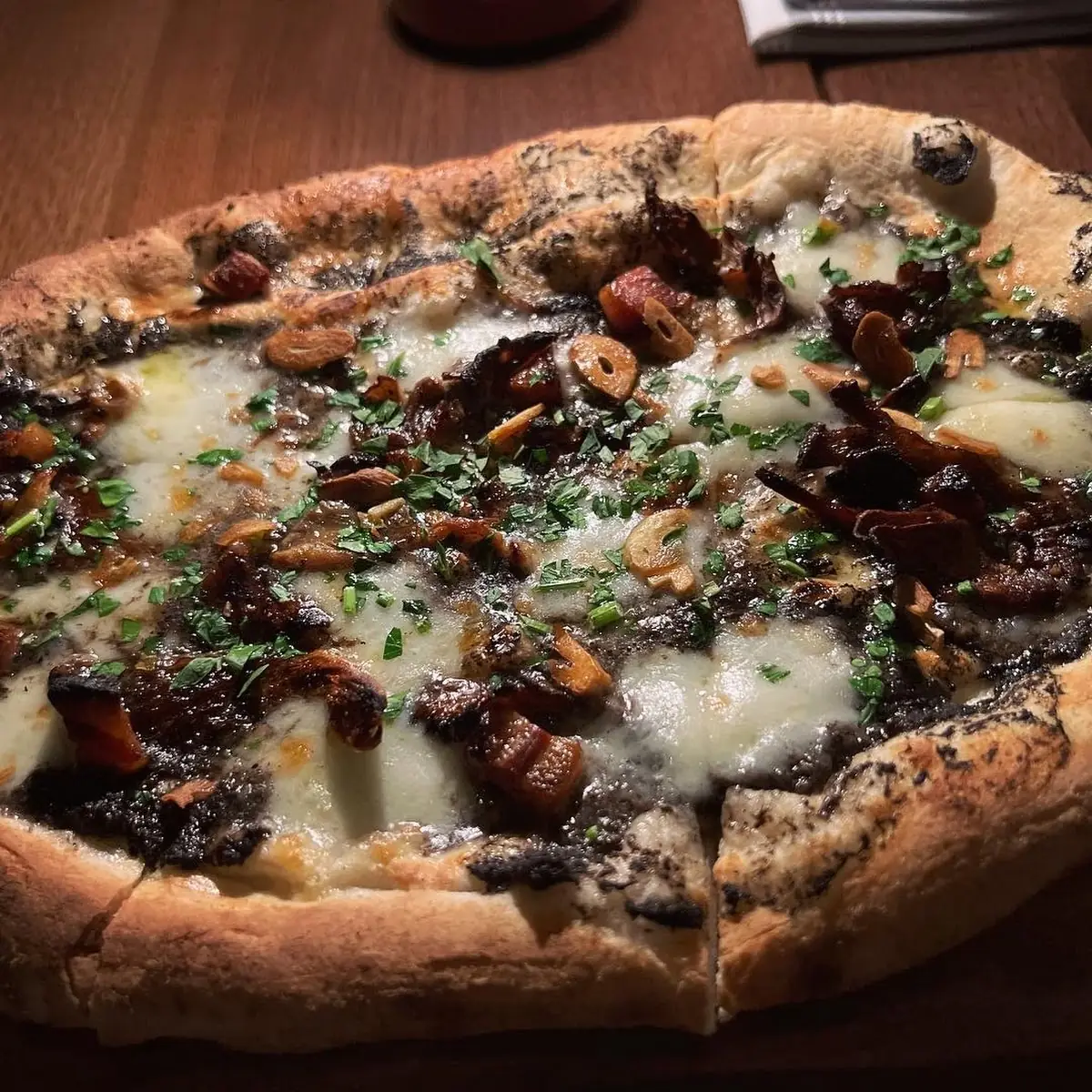 Wild Mushroom Pizza