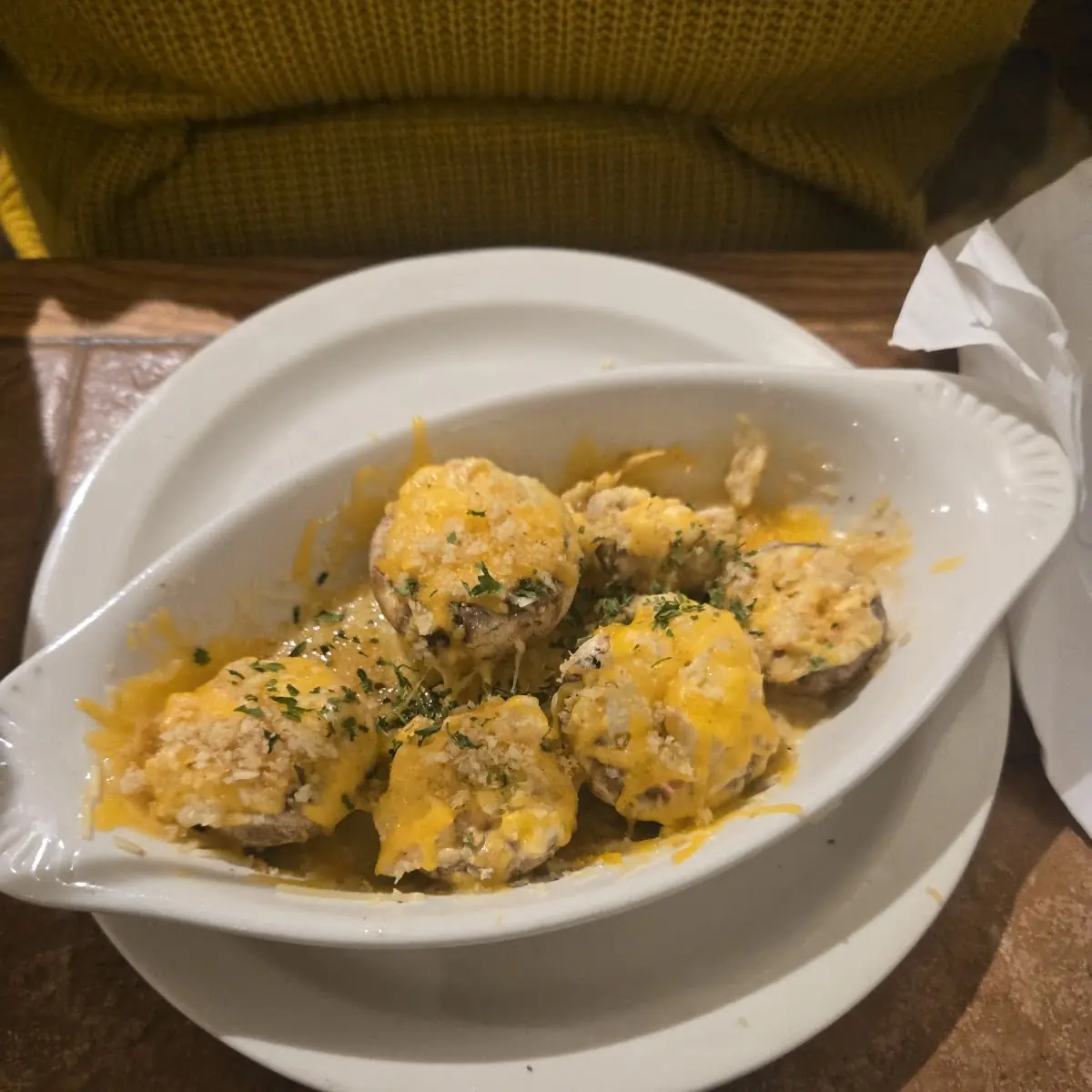Crab Stuffed Mushrooms