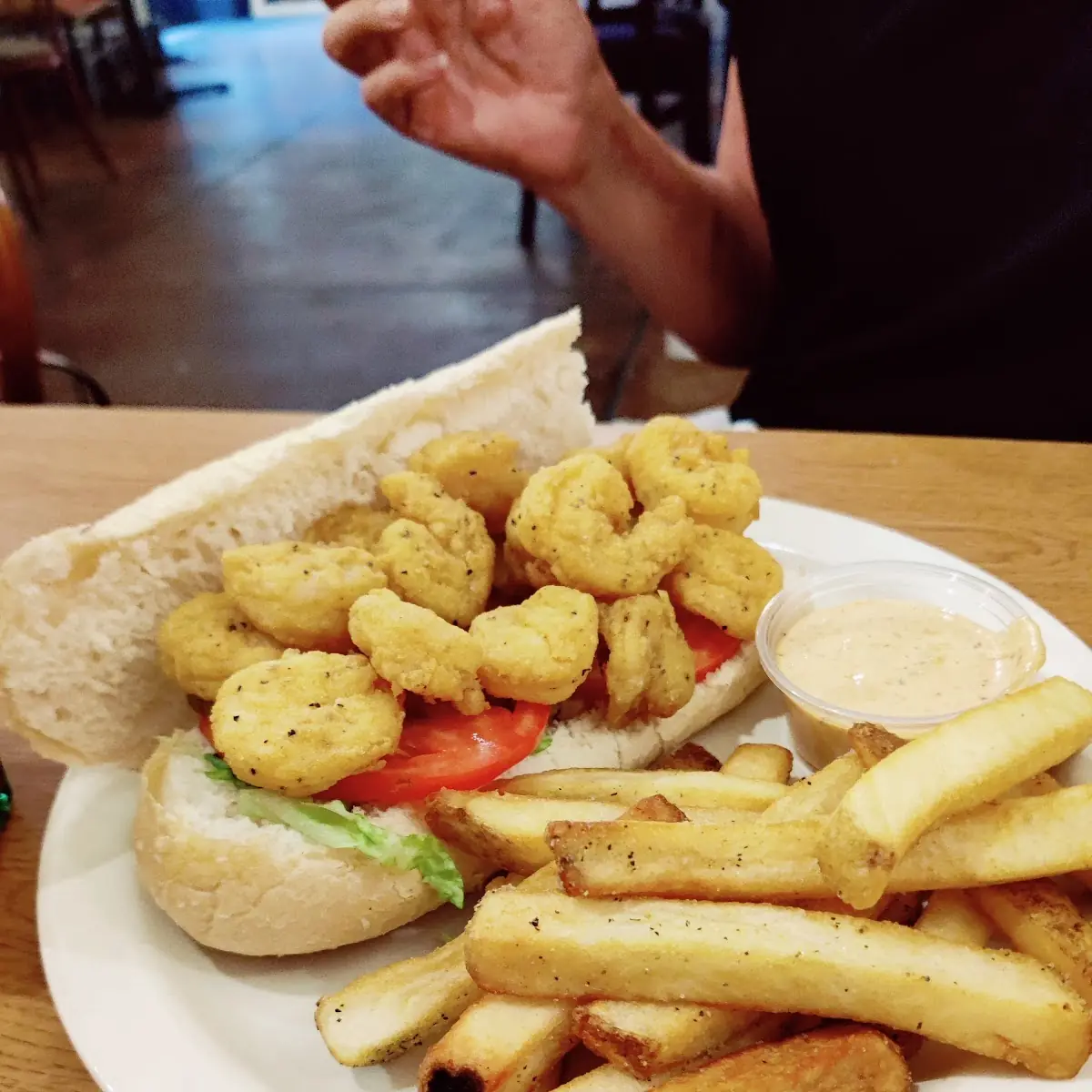 Shrimp PO Boy & Fries