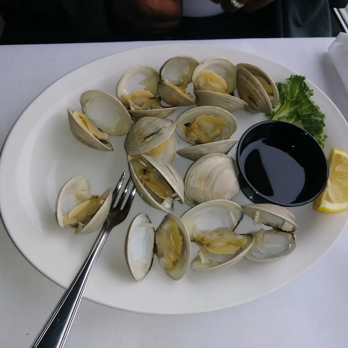 One Dozen Oysters or Clams